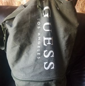 Guess green bag